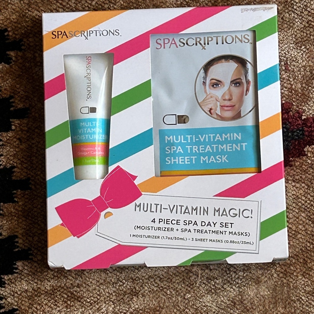 New SPAscriptions Multi-Vitamin Magic Spa Set